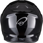 Black Optimus II Flip Front Motorcycle Helmet