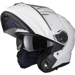 Black Optimus II Flip Front Motorcycle Helmet