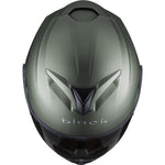 Black Optimus II Flip Front Motorcycle Helmet