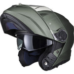 Black Optimus II Flip Front Motorcycle Helmet