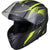 Black Optimus II Infinity Flip Front Motorcycle Helmet