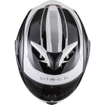 Black Optimus II Infinity Flip Front Motorcycle Helmet