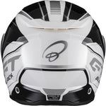 Black Optimus II Infinity Flip Front Motorcycle Helmet