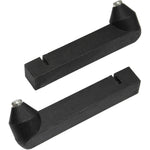 Black Pro Range B5328 Replacement Square Rod Fork Base Adaptors for B5068