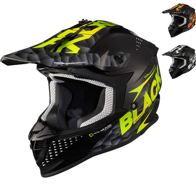 Black Gravel Track Motocross Helmet