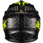 Black Gravel Track Motocross Helmet & Peak