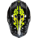 Black Gravel Track Motocross Helmet & Peak