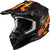 Black Gravel Track Motocross Helmet & Peak