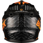 Black Gravel Track Motocross Helmet & Peak