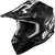 Black Gravel Track Motocross Helmet