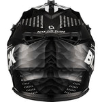 Black Gravel Track Motocross Helmet & Peak