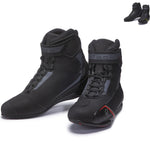 Black Vulcan Ankle Motorcycle Boots