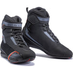 Black Vulcan Ankle Motorcycle Boots