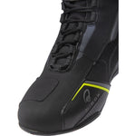 Black Vulcan Ankle Motorcycle Boots