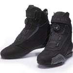 Black Firefly WP Ankle Motorcycle Boots