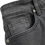 Black Blockade Straight Leg Motorcycle Jeans - Made with Armalith - The World's Strongest Denim