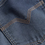 Black Blockade Straight Leg Motorcycle Jeans - Made with Armalith - The World's Strongest Denim