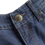 Black Blockade Straight Leg Motorcycle Jeans - Made with Armalith - The World's Strongest Denim