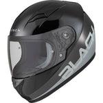 Black FastTrack Control Kids Motorcycle Helmet