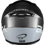 Black FastTrack Control Kids Motorcycle Helmet