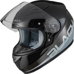 Black FastTrack Control Kids Motorcycle Helmet