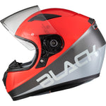 Black FastTrack Control Kids Motorcycle Helmet