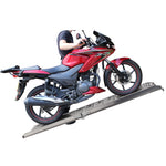 Black Pro Range Aluminium Folding Motorcycle Loading Ramp (B5383)