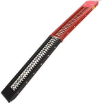 Black Pro Range Steel Folding Motorcycle Ramp Red Black (B5384)