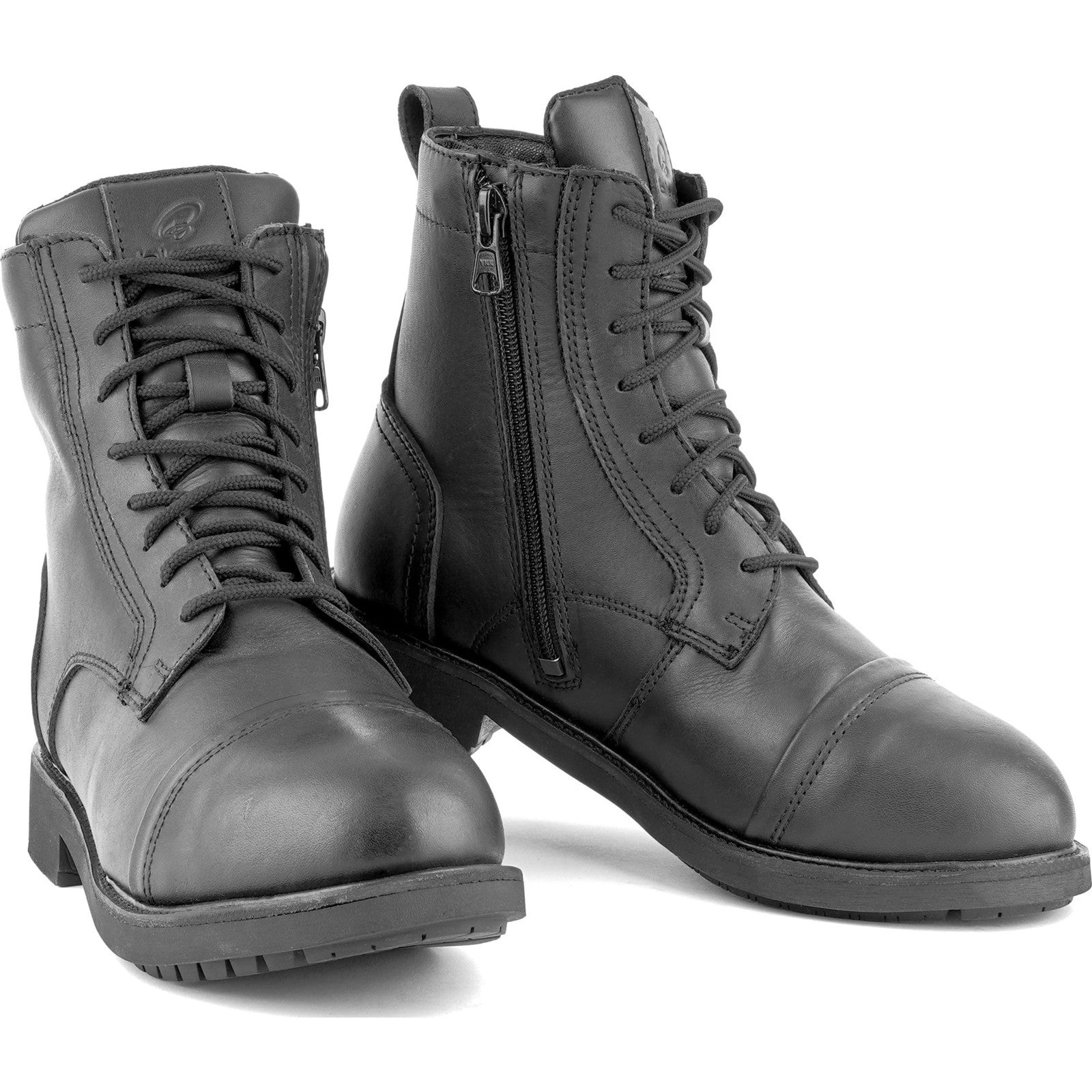 Black Guard Oxford Motorcycle Boots Black UK 7 EU 41 US 8