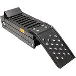 Black Pro Range (B5389) Tri-Fold Steel Motorcycle Loading Ramp Black (Pair)