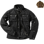 Black Pendle Wax Motorcycle Jacket