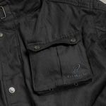 Black Pendle Wax Motorcycle Jacket