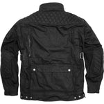 Black Bowland Wax Motorcycle Jacket