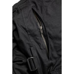 Black Bowland Wax Motorcycle Jacket