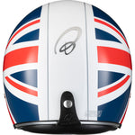 Black Classic Union Jack Open Face Motorcycle Helmet