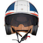 Black Classic Union Jack Open Face Motorcycle Helmet