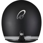 Black Classic Line Open Face Motorcycle Helmet