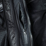 Black Openwork Air Motorcycle Jacket