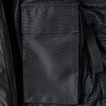 Black Openwork Air Motorcycle Jacket