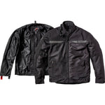 Black Openwork Air Motorcycle Jacket