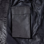 Black Openwork Air Motorcycle Jacket