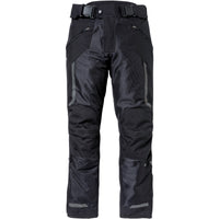 Black Openwork Air Motorcycle Trousers