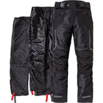 Black Openwork Air Motorcycle Trousers