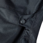 Black Openwork Air Motorcycle Trousers