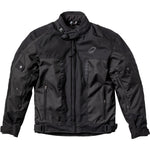 Black Zeal Motorcycle Jacket