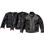 Black Zeal Motorcycle Jacket