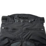 Black Zeal Motorcycle Trousers