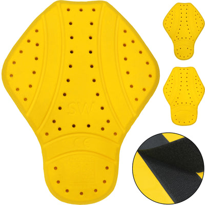 Soft CE Approved Level 2 Back Protector Insert (with Hook and Loop Strip)