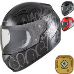 Black FastTrack ACU Kids Motorcycle Helmet