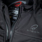 Black Premium Soft Shell Motorcycle Hoodie